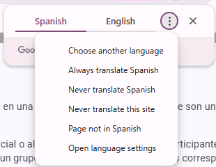 prompt settings